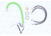 Смеситель для кухни Yub 181 Reflector зеленый Zerix