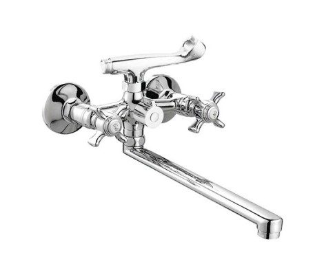 Смеситель для ванны Zeus 140 длинный Euro Mixxus Смеситель для ванны Zeus 140 длинный Euro Mixxus