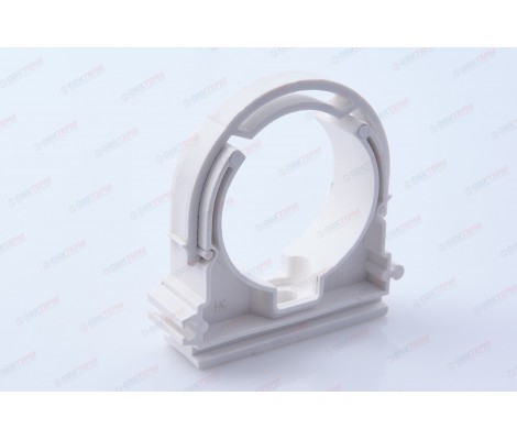 Крепление 40 с защелкой (белый) (25шт) S.A.V.