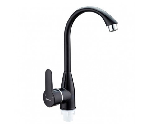 Смеситель для кухни Mario-11 черный без подводки &Oslash;35 Plamix