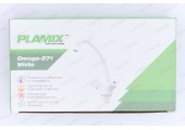 Смеситель для кухни Omega-271 буксовый белый, без подводки Plamix