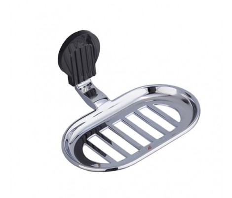 Мыльница с держателем F3302-1 хром Frap