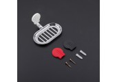 Мыльница с держателем F3302-1 хром Frap