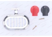 Мыльница с держателем F3302-1 хром Frap