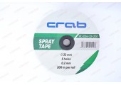 Лента туман 32мм, 5 отверстий, бухта 200м CRAB PL-034-32-200