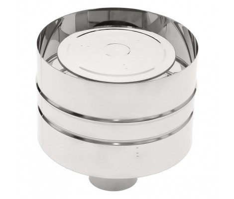 Зонт с ветрозащитой (дефлектор) ДМ-Р 430-0,5 D110 ТиС