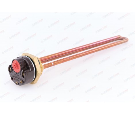 Тэн с термостатом,прокладкой новая группа RDT 2,5 кВт 70гр. Ита