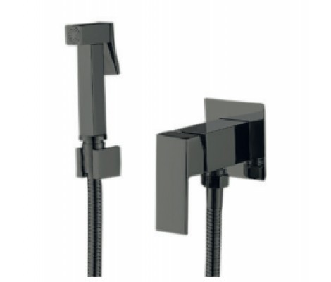 Смеситель с гигиеническим душем MIXXUS PREMIUM KUBUS 002 (INNER) GRAPHITE Смеситель с гигиеническим душем MIXXUS PREMIUM KUBUS 002 (INNER) GRAPHITE