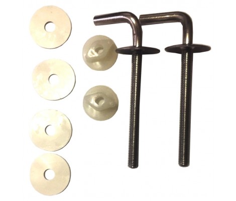 Комплект креплений для унитаза из нержавеющей стали