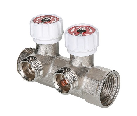 Коллектор с регулировочными вентелями 1