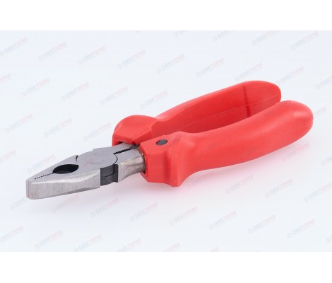 Пассатижи 160 мм красная ручка Santool