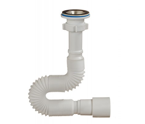 Гофросифон для умывальника 1 1/4 * 40/50 длина 750 мм А-3016 Орио Гофросифон для умывальника 1 1/4 * 40/50 длина 750 мм А-3016 Орио