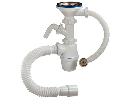 Сифон бутылочный для мойки 3 1/2