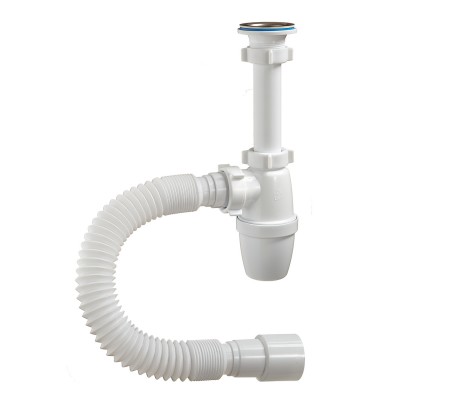 Сифон бутылочный для умывальника 1 1/4