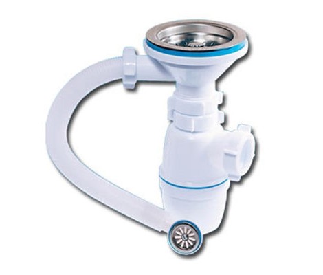 Сифон бутылочный для мойки 3 1/2