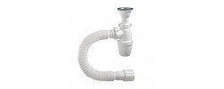 Сифон бутылочный для умывальника 1 1/2