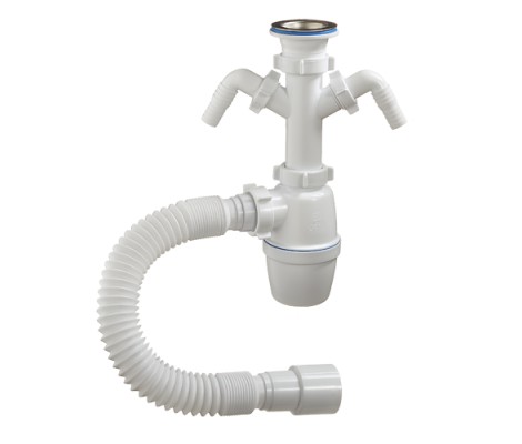 Сифон бутылочный 1 1/2 * 40 А-40069 Орио