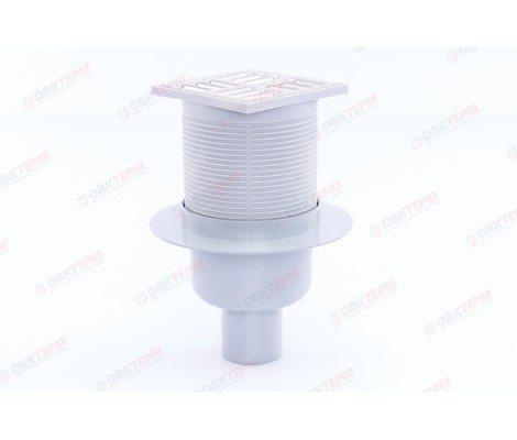 Сливной трап Smart APV32 105*105/50мм прямой с гидрозатвором Alkaplast