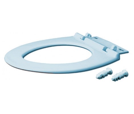 Сиденье пластмассовое для детского унитаза голубое Wirquin