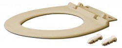 Сиденье пластмассовое для детского унитаза бежевое Wirquin