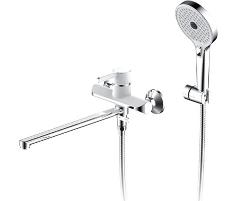 Смеситель для ванны G2203-8 белый Gappo Смеситель для ванны G2203-8 белый Gappo