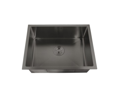 Мойка ZH4843-215 из нержавеющей стали черная SUS304 NANO Zerix