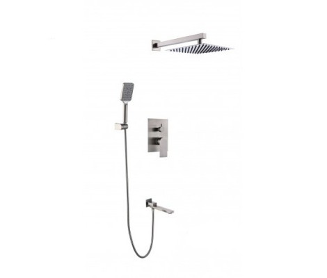 Смеситель для ванны G7199-20 хром встроенный Gappo Смеситель для ванны G7199-20 хром встроенный Gappo