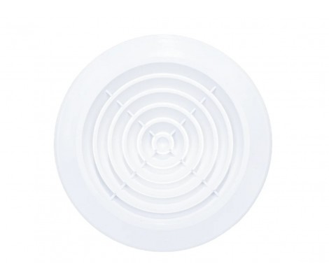 Решетка вентиляционная круглая ПКС 170/125 с фланцем D125 Эвент