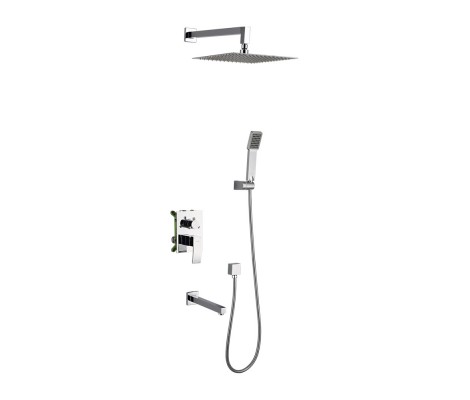 Смеситель для ванны G7102 встраиваемый, хром Gappo