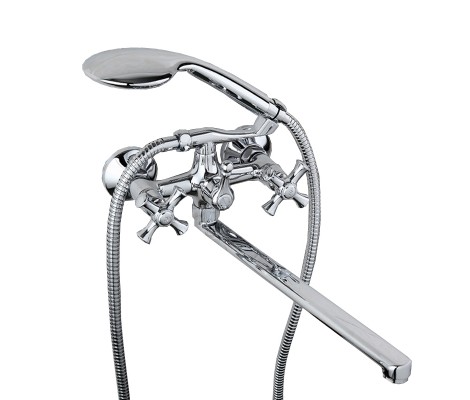 Смеситель для ванны G2242 хром длинный Gappo Смеситель для ванны G2242 хром длинный Gappo