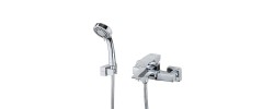 Смеситель для ванны G3007 хром Ø35, короткий Gappo
