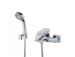 Смеситель для ванны G3007 хром Ø35, короткий Gappo