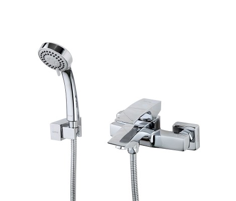 Смеситель для ванны G3007 хром Ø35, короткий Gappo