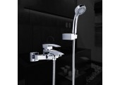 Смеситель для ванны G3007 хром Ø35, короткий Gappo