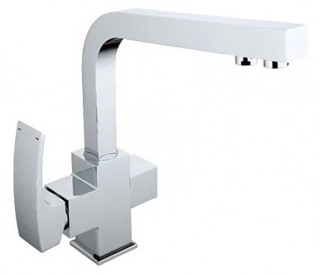 Смеситель для кухни G4307 хром &Oslash;35, высокий, с подключением фильтра Gappo