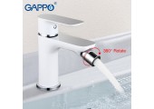 Смеситель для биде G5048 хром белый Ø35 Gappo Смеситель для биде G5048 хром белый Ø35 Gappo