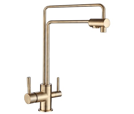Смеситель для кухни G4398-6 с фильтром бронза Gappo
