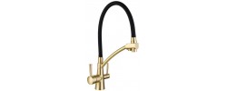 Смеситель для кухни G4398-1 с фильтром бронза Gappo