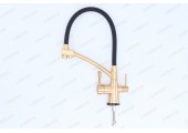 Смеситель для кухни G4398-1 с фильтром бронза Gappo