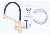 Смеситель для кухни G4398-1 с фильтром бронза Gappo
