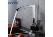 Смеситель для кухни G4007 хром Ø35, высокий гусак Gappo