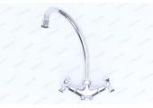 Смеситель для кухни G4043 хром высокий гусак Gappo
