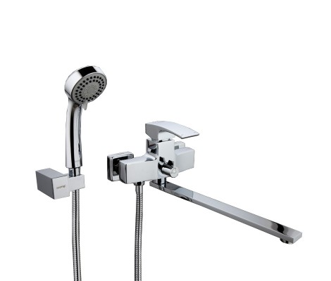 Смеситель для ванны G2207 хром Ø35, длинный Gappo Смеситель для ванны G2207 хром Ø35, длинный Gappo