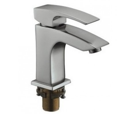 Смеситель для раковины G1007-5 сатин &Oslash;35, на гайке Gappo