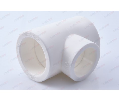 Тройник 50*40*50 белый RTP