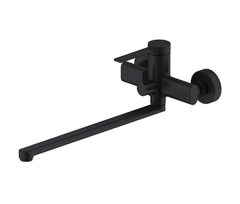 Смеситель для ванны F2267-6 хром черный Frap