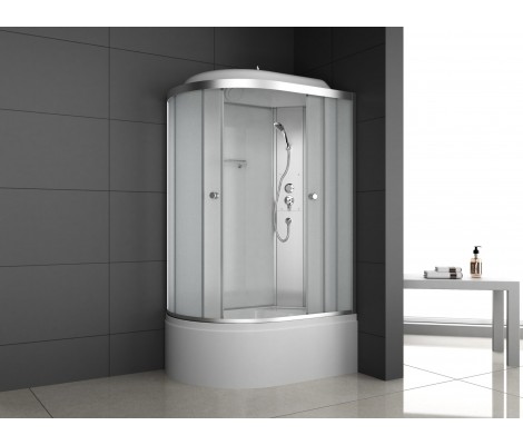 Душевая кабина ODA-8406 R P 120*80*215 (матовое стекло 4мм, глубокий поддон) Душевая кабина ODA-8406 R P 120*80*215 (матовое стекло 4мм, глубокий поддон)