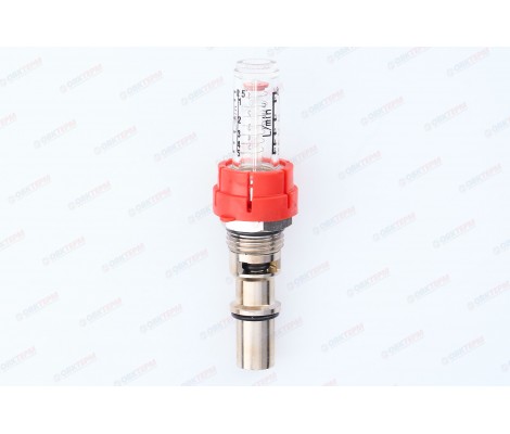 Настроечный клапан с расходомером встраиваемый для коллекторного блока VTc.589 Valtec