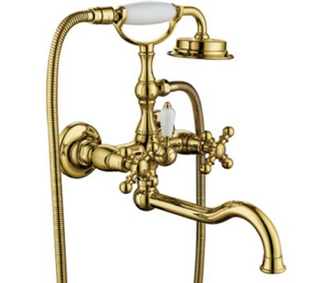 Смеситель для ванны G3289-6 золото Gappo