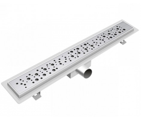 Трап-лоток для душа 75 см нержавеющая сталь с гидрозатвором BAD417502 TIM